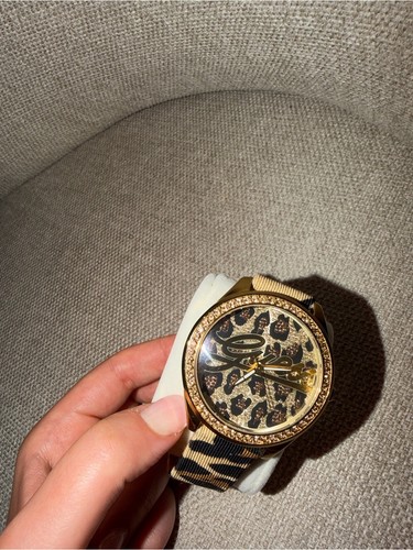 Guess animal print watch - animal,