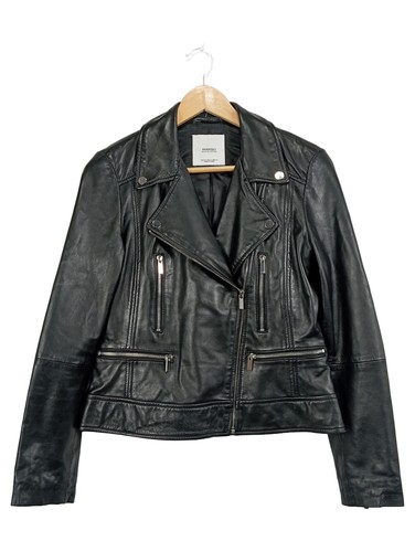 Mango veste cuir biker - veste, en