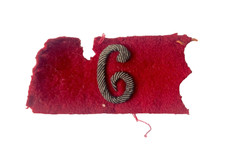 RARE patte de col d'officier