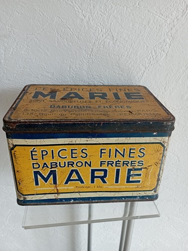 Ancienne boite publicitaire - boite,