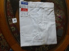 Ancien pantalon  de travail Vetra Sanfor jamais portée N° 1 blanc