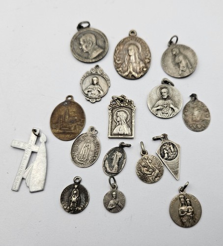 Pendentif medaille marie - pendentif,