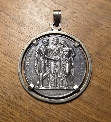 Médaille mariage ancienne - médaille,