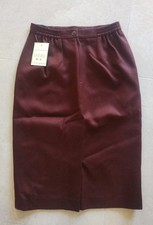 Jupe Longue Pure Laine Vierge Taille 40 Made France WEILL Neuve Étiquette Preppy