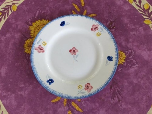 Assiette plate digoin - assiette,