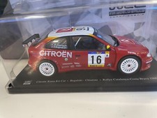Hachette 1/24 WRC - Citroen Xsara kit car #16 Chiaroni rallye catalunya 1999