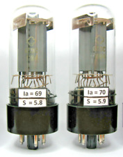 6P3S 6L6GC 6P3P PAIRE ASSORTIE