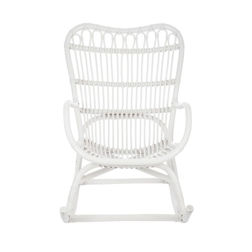 Fauteuil bascule rotin - fauteuil,