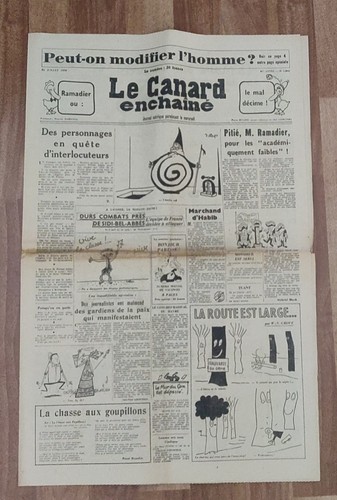 Canard enchaîné 1866 - le,