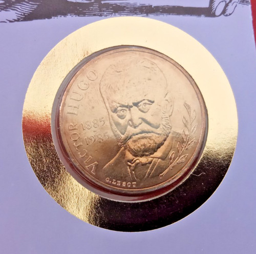 Pièce 10f victor hugo - victor,