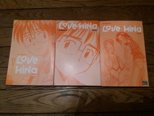 Lot manga love hina - lot, 1-2-3
