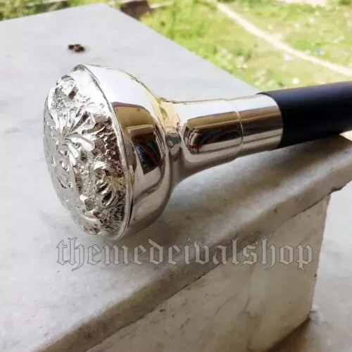 Ancien bouton manche laiton - bouton,