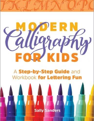 Modern calligraphy for kids a - modern,