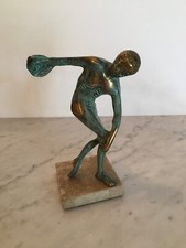 Statuette sculpture moderne le discobole