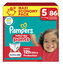 Mega Pack 86 couches PAMPERS