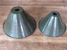 2 Abats Jour Coniques Tole