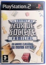 LE COFFRET JEUX DE SOCIETE FAMILIAL pour playstation 2 PS2 en francais COMPLET
