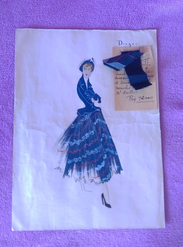 Dessin original echantillon - et,