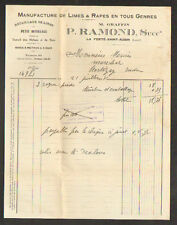 LA FERTE-SAINT-AUBIN (45) USINE de LIMES & RAPES "M. GRAFFIN / P. RAMOND" 1938