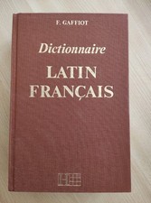 Dictionnaire latin français -