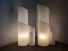 Deux lampes vintage style