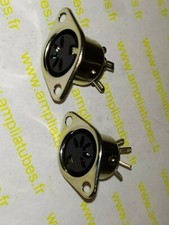  2x DIN 5 PIN CHASSIS  FEMELLE SOCKET 180 DEGRES    Lot 2 Pcs    DepE8/33/3