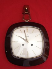 PENDULE / CARILLON A MUSIQUE   MECANIQUE JUNGHANS  / HORLOGE VINTAGE GERMANY