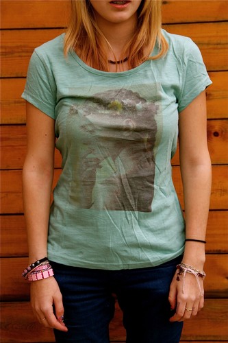Shirt vert kanabeach - shirt,