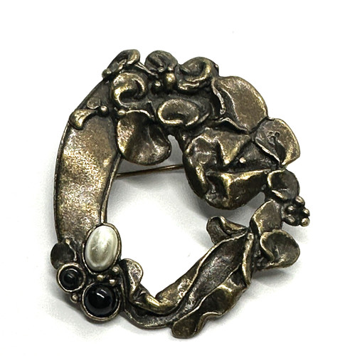 Sarpaneva bronze brooch - bronze,