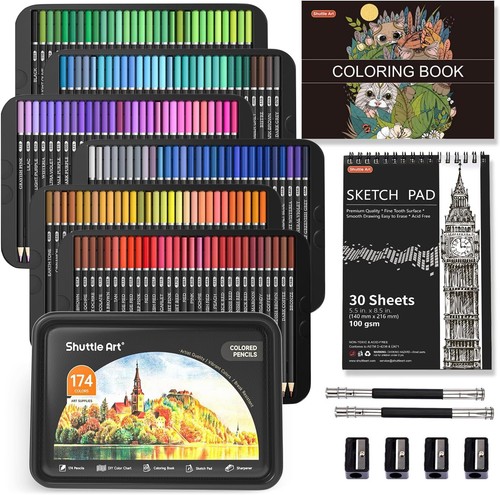 174 crayon couleurs - 174,