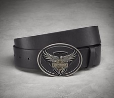 Limited Edition 115th Anniversary Harley Davidson Belt Buckle Size 46