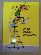 carte postale gaston lagaffe