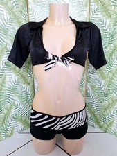 TENUE SEXY ENSEMBLE 2 PIECES TAILLE UNIQUE COULEUR NOIR