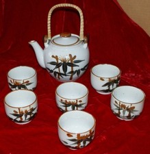 Théière avec anse en Osier