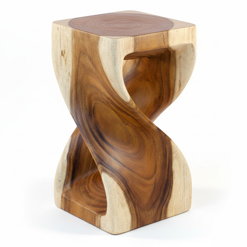 Bois table appoint twist - table,
