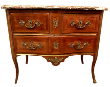 Commode sauteuse louis - louis, xv