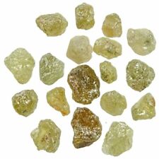 Pierres brutes grenat démantoïde - 7 à 10 mm - Lot de 3