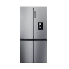 haier réfrigérateur américain 90.8cm 646l nofrost inox HCR39F19EWMM cube 90