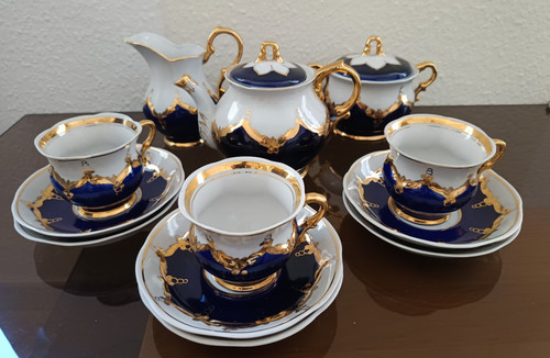 Service café russe - russe, en