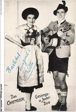 AVHP1-0029-ALLEMAGNE - Das chiemseer - GESANGS-U-JODEL-DUO