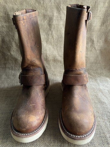 Red wing 2971 engineer boots - red,