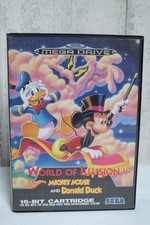 Ancien Jeu SEGA - MEGADRIVE Méga Drive -- WORLD of ILLUSION  Mickey  -- TBE CIB