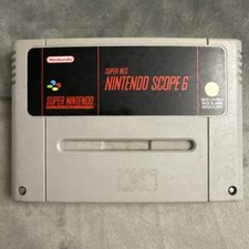 Jeu Nintendo SNES Super Nes Nintendo Scope 6 FAH super Nintendo cartouche Rétro