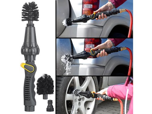 Brosse rotative pour tuyau
