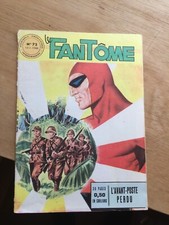 PETIT FORMAT BD LE FANTOME DU BENGALE 73 avant poste perdu remparts 1966