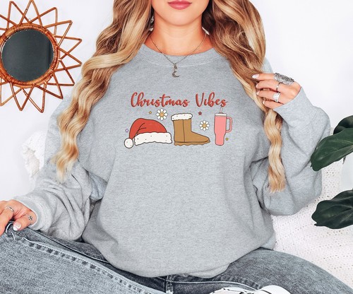 Pull graphique christmas vibes - christmas,