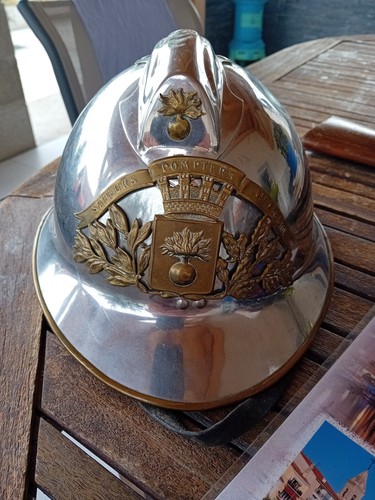 Casque pompier métal - pompier,