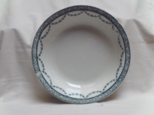 Plat creux faïence - plat, en