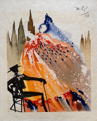 Salvador dali carmen hand - /,