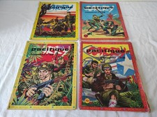Lot 4 anciennes BD Spécial Pacifique  GARRY n° 8-12-13-25  de 1959 à 1963